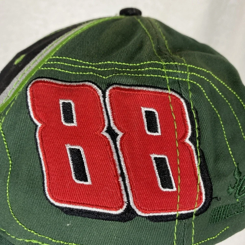 Dale Earnhardt 88‎ MtDew Hat Vintage Chase Authentics Nascar Jellyroll Elliott